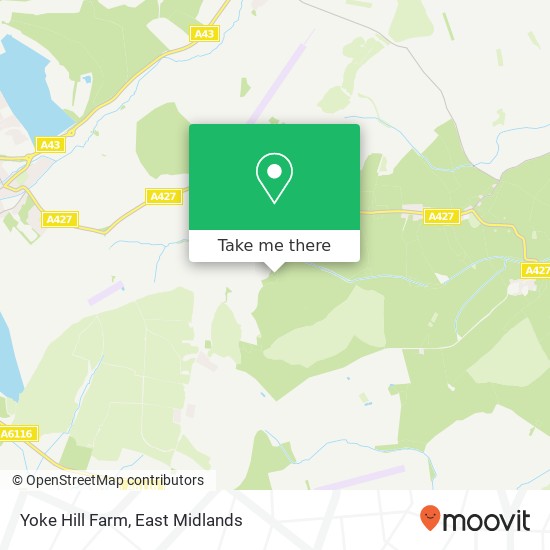 Yoke Hill Farm map