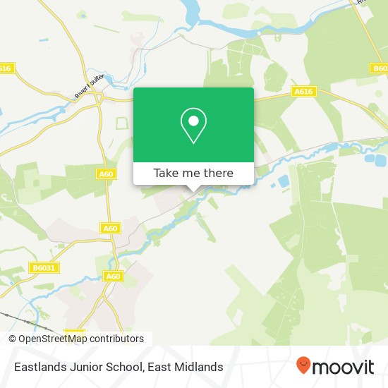 Eastlands Junior School map