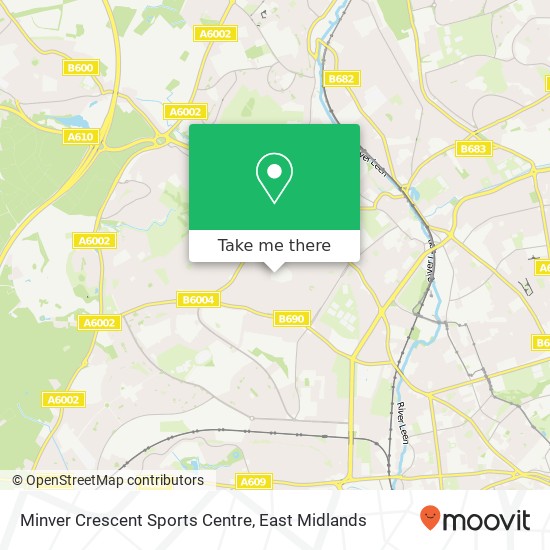 Minver Crescent Sports Centre map
