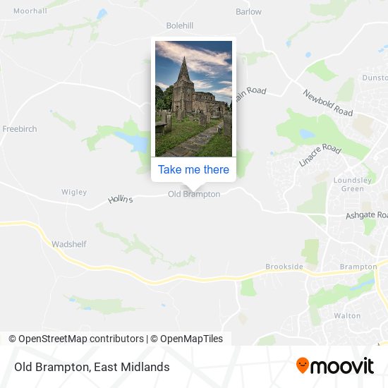 Old Brampton map