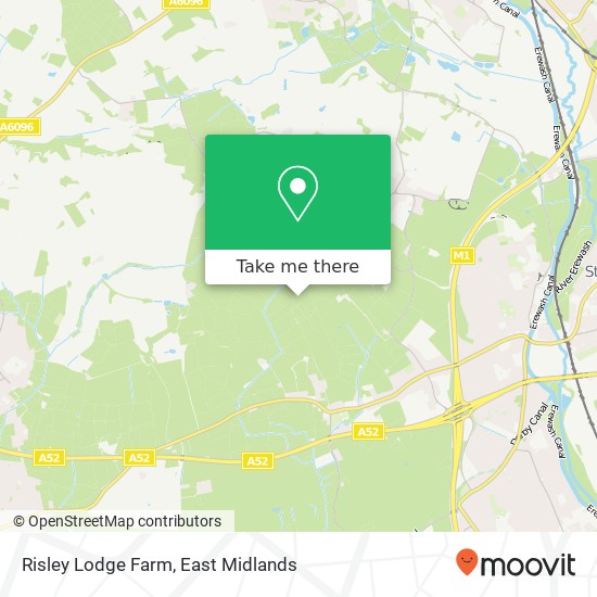 Risley Lodge Farm map