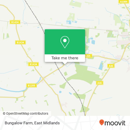 Bungalow Farm map