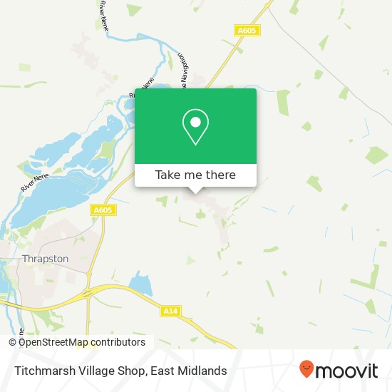 Titchmarsh Village Shop map