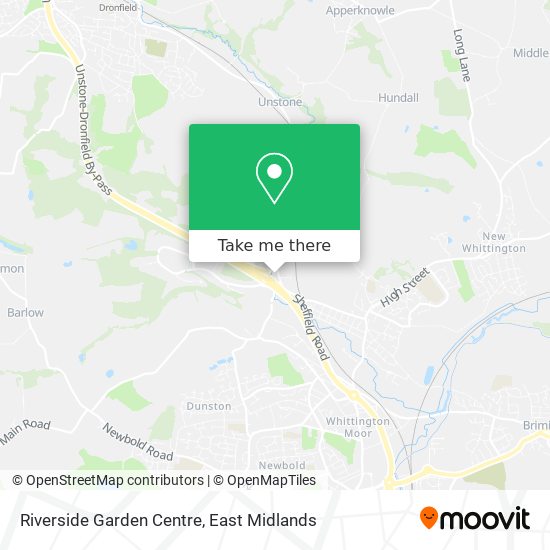 Riverside Garden Centre map