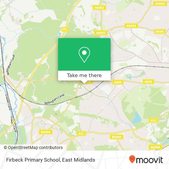 Firbeck Primary School map