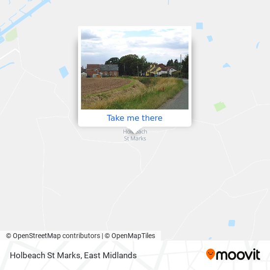 Holbeach St Marks map