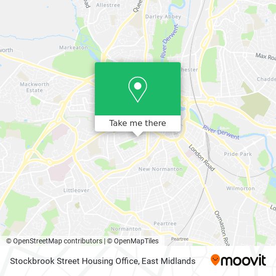Stockbrook Street Housing Office map