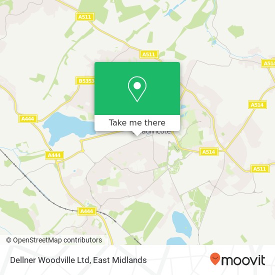 Dellner Woodville Ltd map