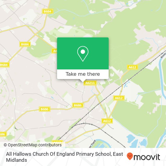 All Hallows Church Of England Primary School map