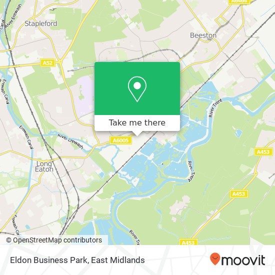 Eldon Business Park map