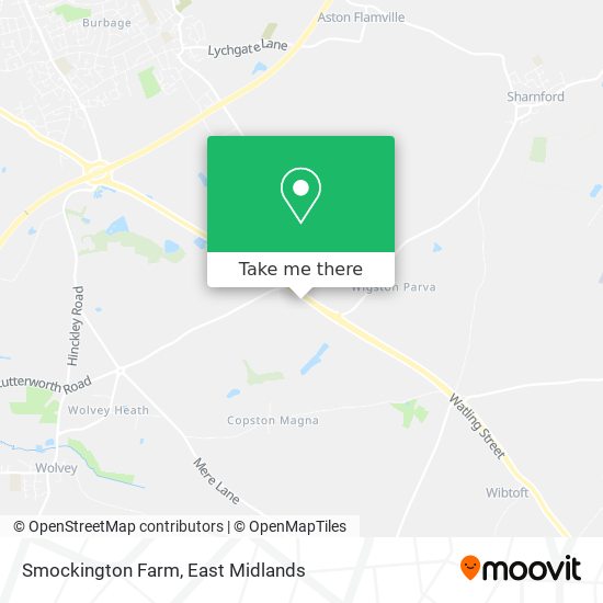 Smockington Farm map