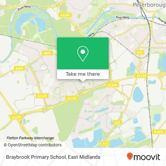Braybrook Primary School map