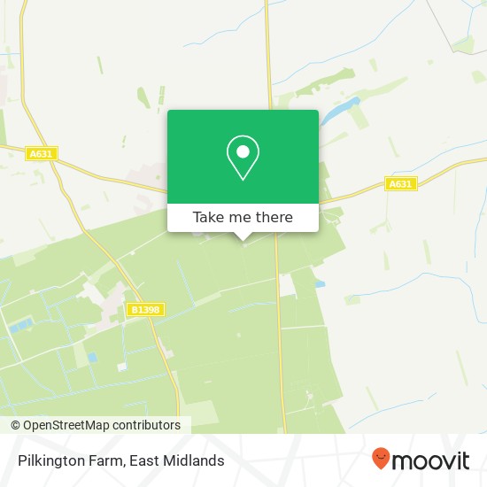 Pilkington Farm map