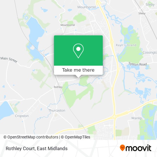 Rothley Court map