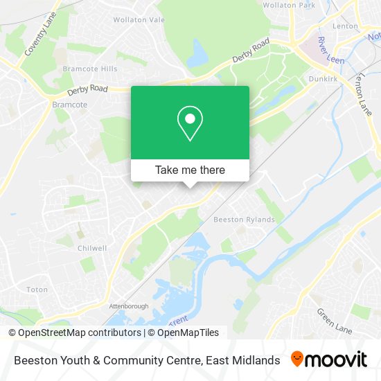 Beeston Youth & Community Centre map