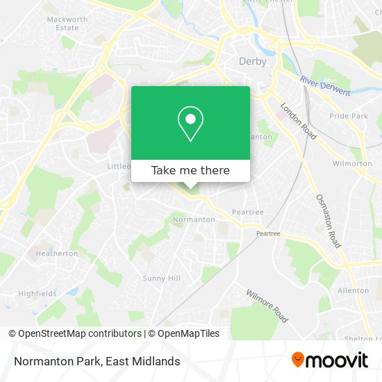 Normanton Park map