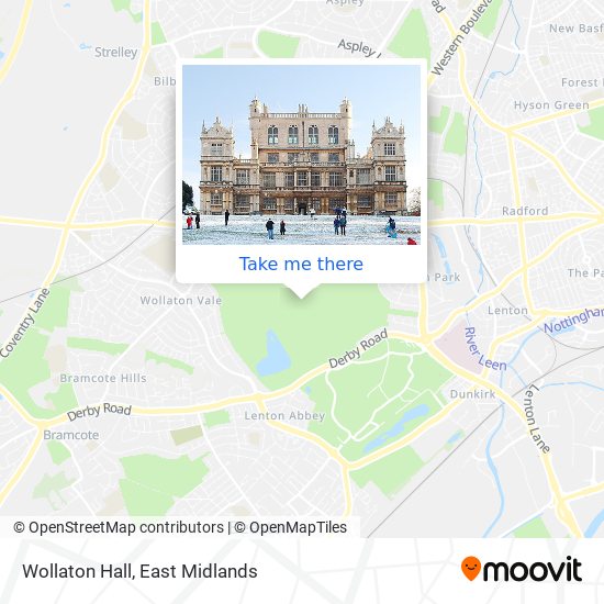 Wollaton Hall map