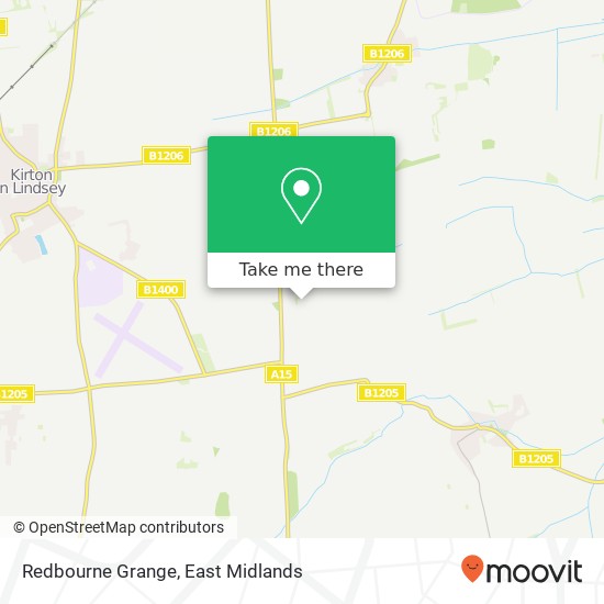 Redbourne Grange map