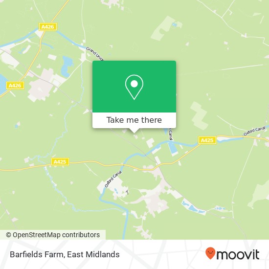 Barfields Farm map