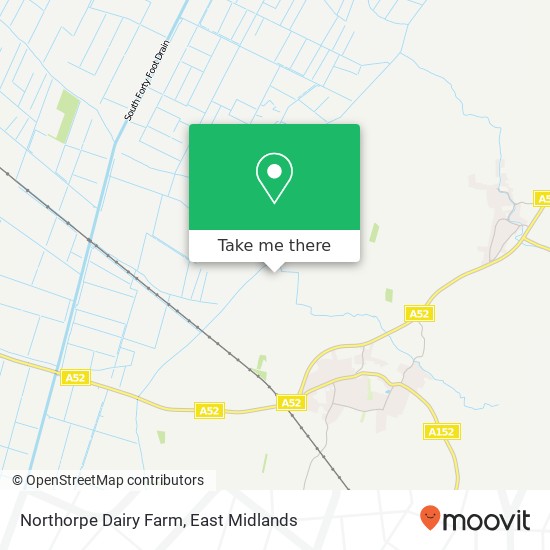 Northorpe Dairy Farm map