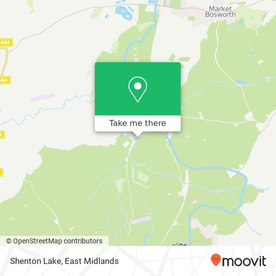 Shenton Lake map