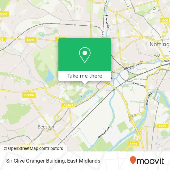 Sir Clive Granger Building map