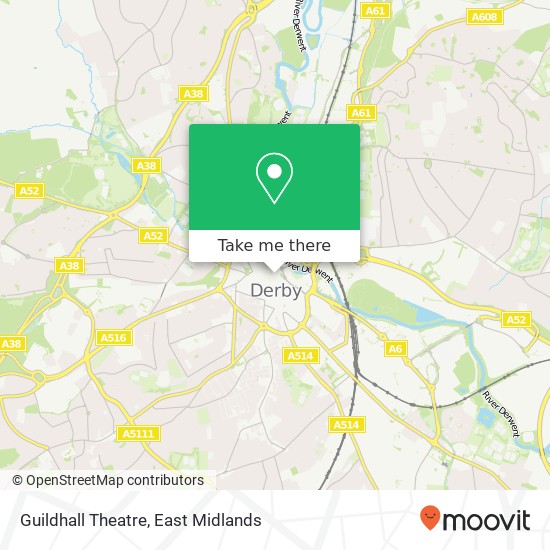 Guildhall Theatre map