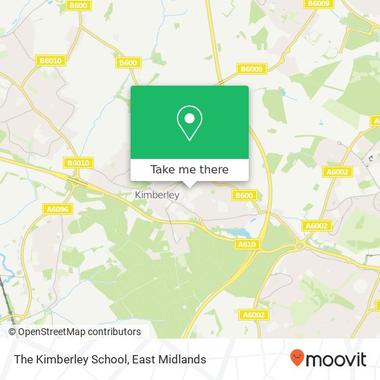 The Kimberley School map
