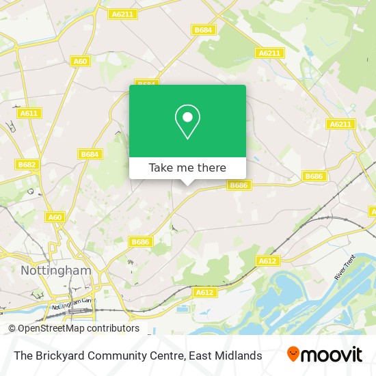 The Brickyard Community Centre map