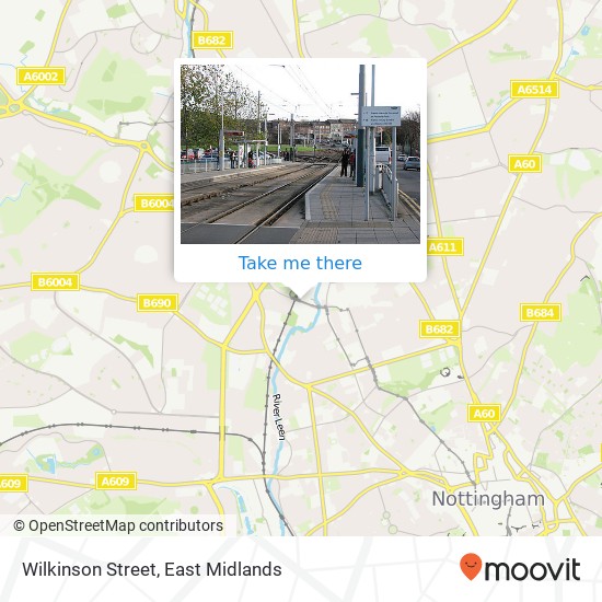 Wilkinson Street map