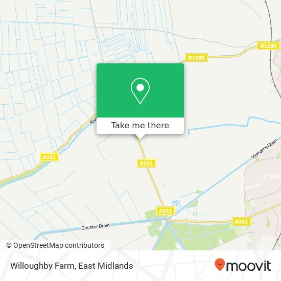 Willoughby Farm map