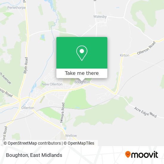 Boughton map