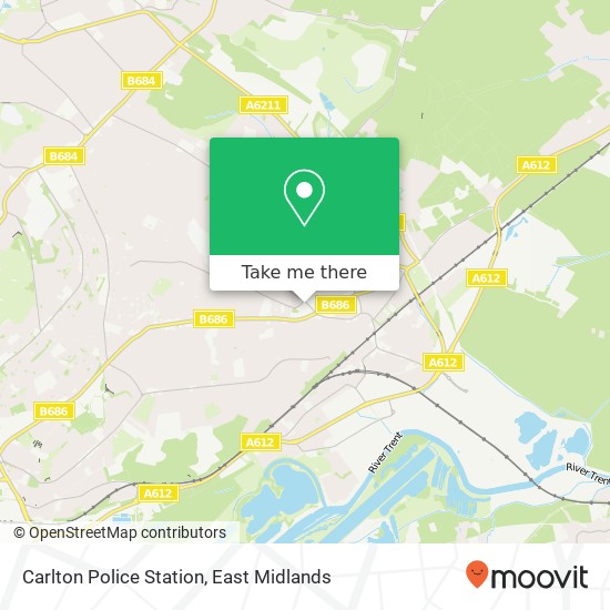 Carlton Police Station map