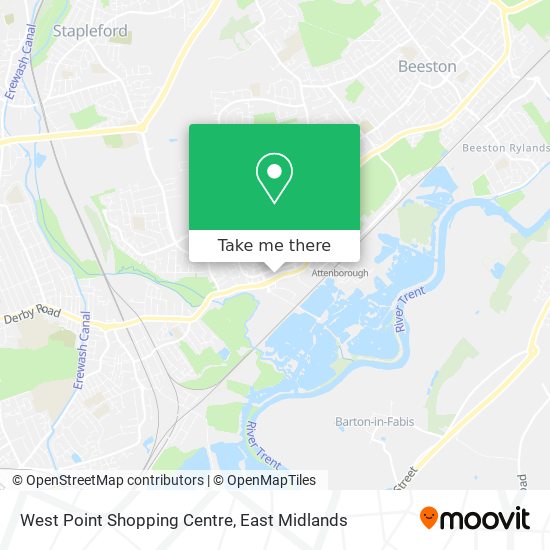 West Point Shopping Centre map
