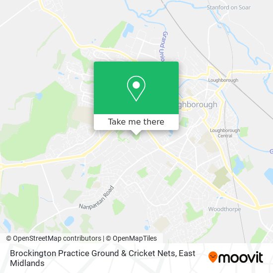 Brockington Practice Ground & Cricket Nets map