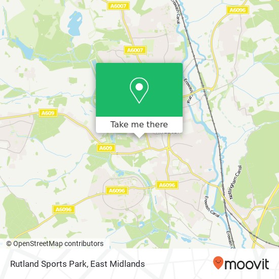 Rutland Sports Park map