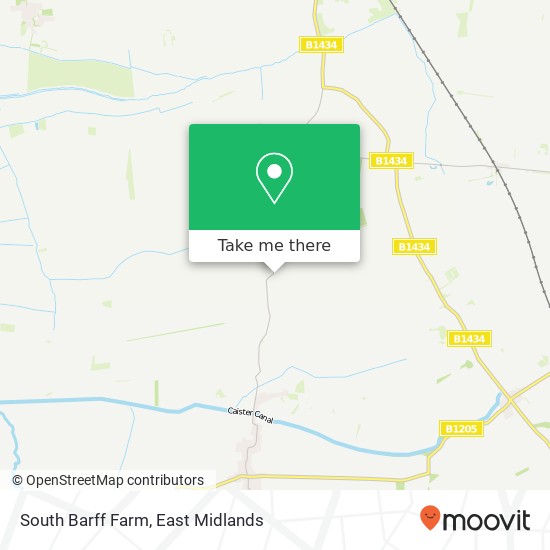 South Barff Farm map