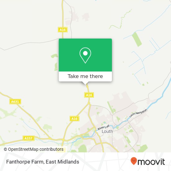 Fanthorpe Farm map