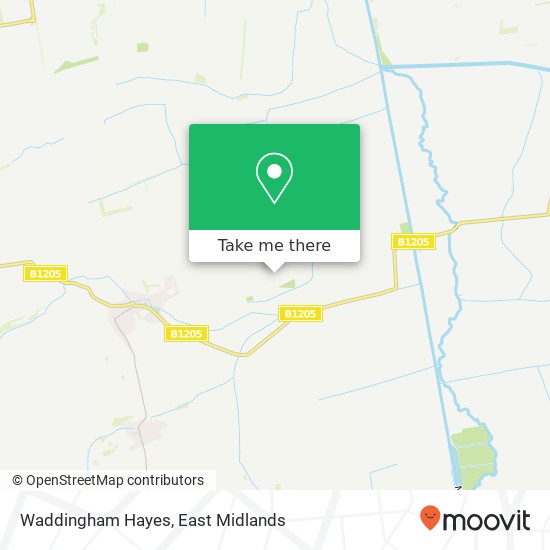 Waddingham Hayes map