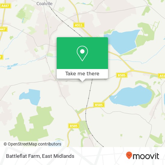 Battleflat Farm map