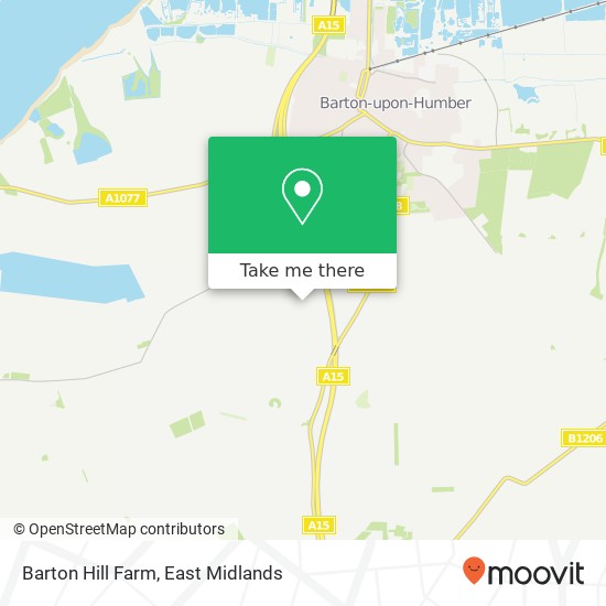 Barton Hill Farm map