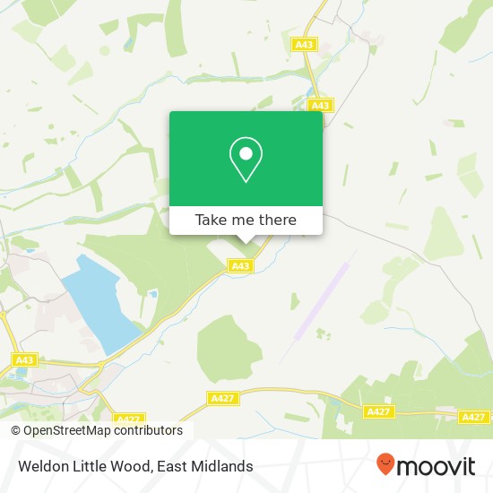 Weldon Little Wood map