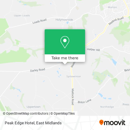 Peak Edge Hotel map
