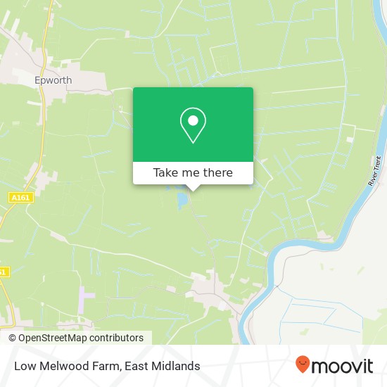 Low Melwood Farm map