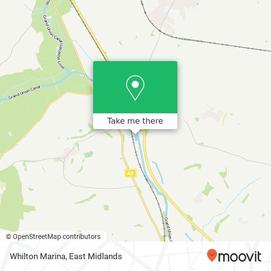 Whilton Marina map