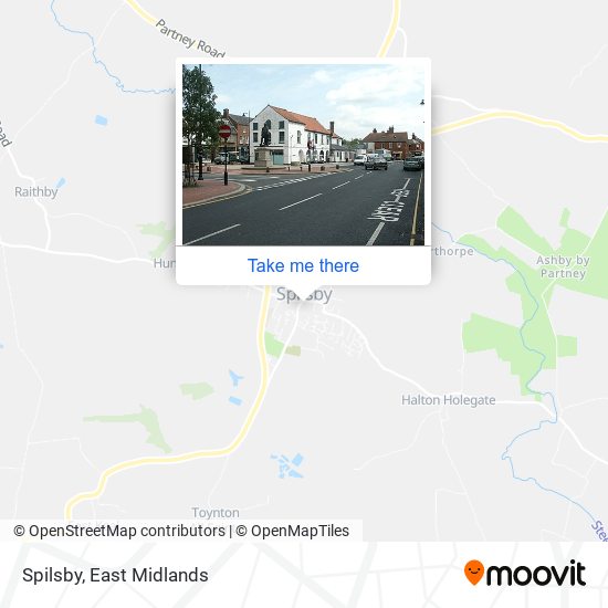 Spilsby map