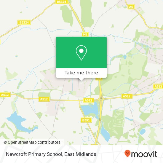 Newcroft Primary School map