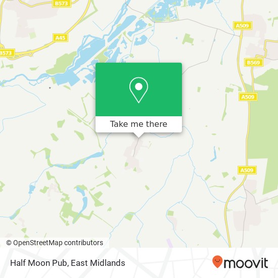 Half Moon Pub map