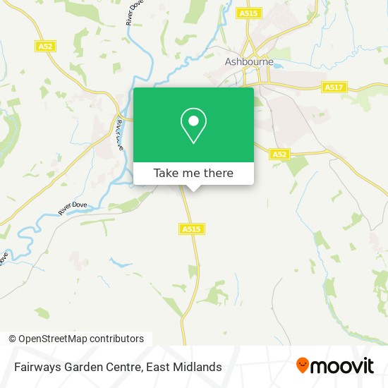 Fairways Garden Centre map