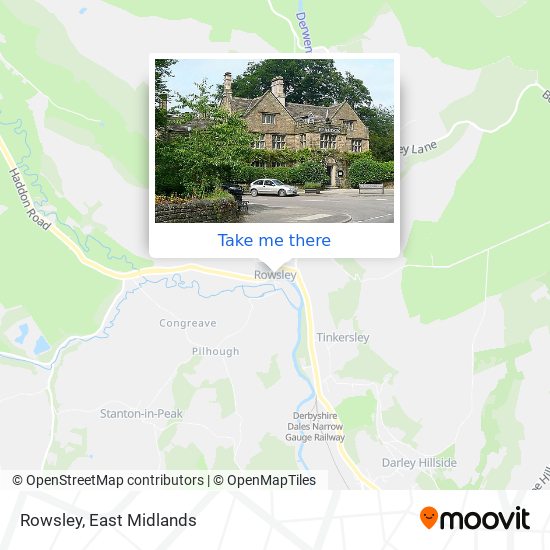 Rowsley map